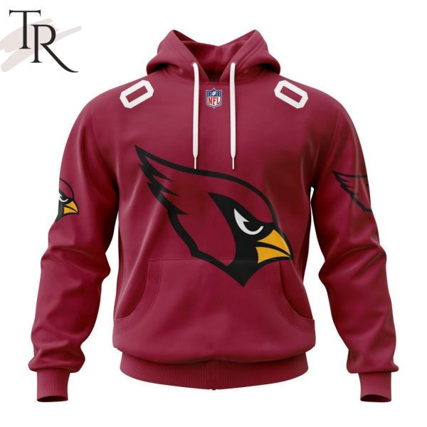 Arizona Cardinals Personalized Name And Number NFL 3D Hoodie Neasalamis