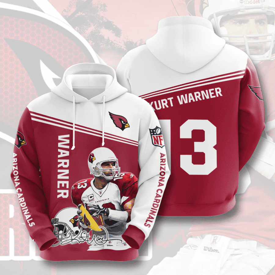 Arizona Cardinals Warner 13 Hoodie Neasalamis