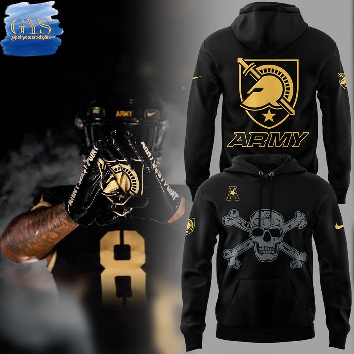 Army Black Knights Skull Special Edition Hoodie Neasalamis