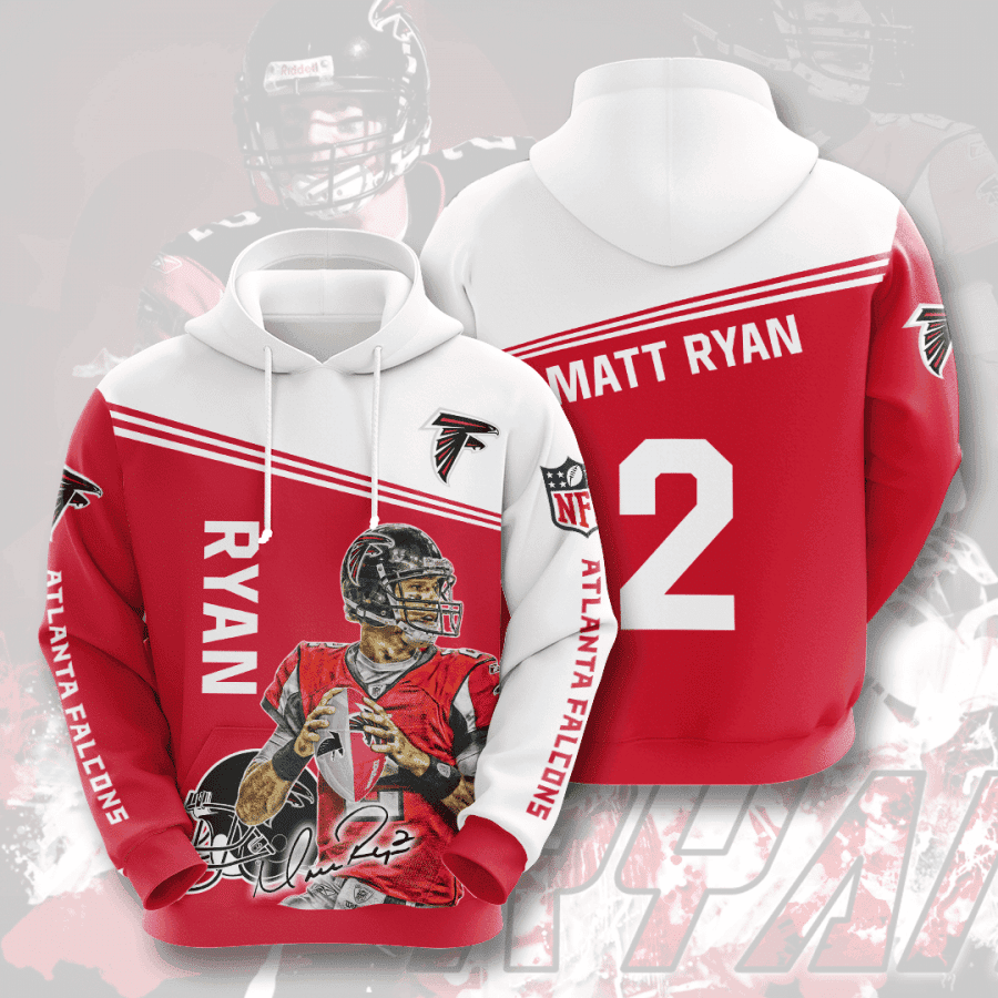 Atlanta Falcons Matt Ryan 2 Hoodie Neasalamis