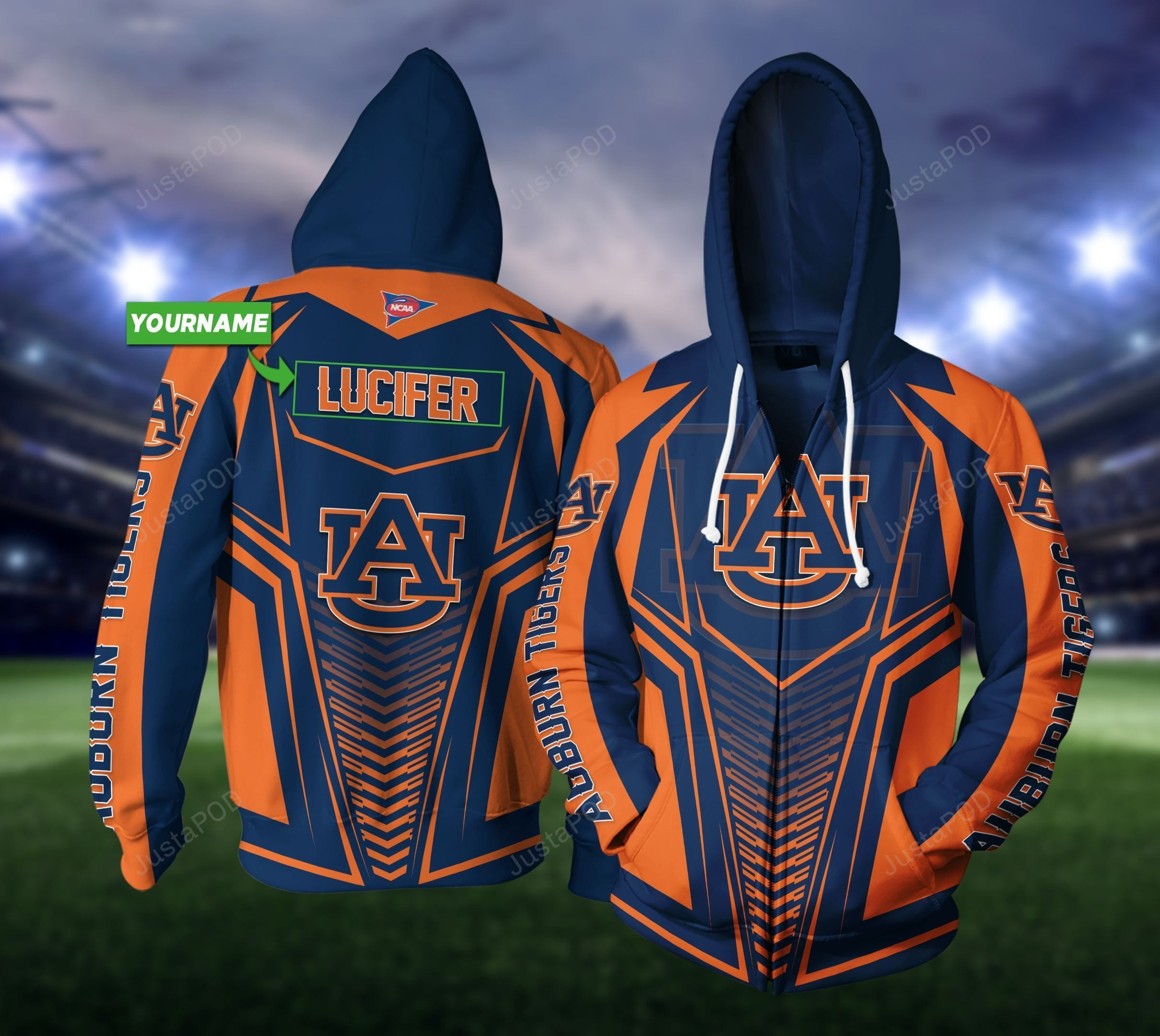 Auburn Tigers NCAA Hoodie Neasalamis