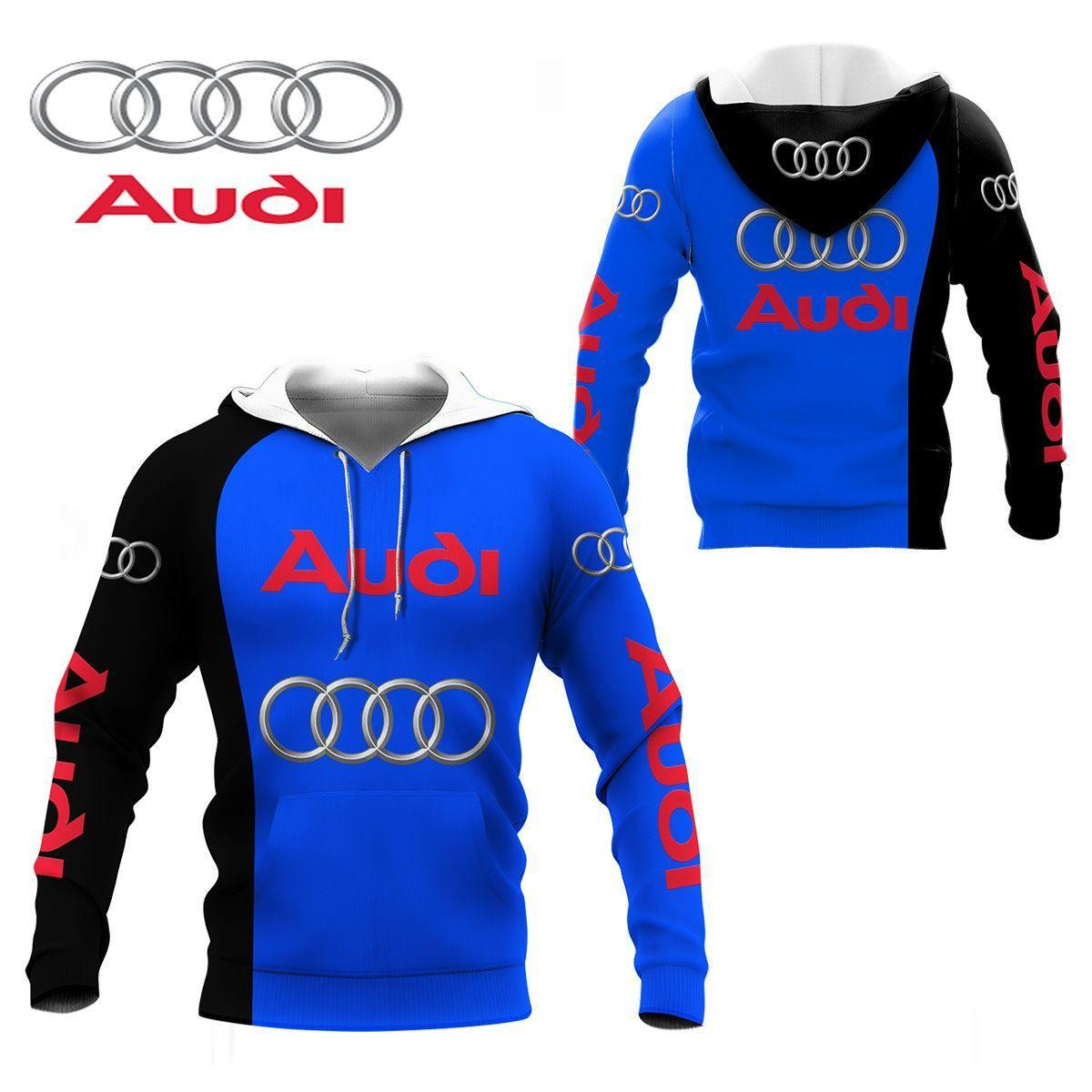 Audi Shirt Fan Gift 439 Stylist Unisex 3d Hoodie Zip Hoodie Neasalamis