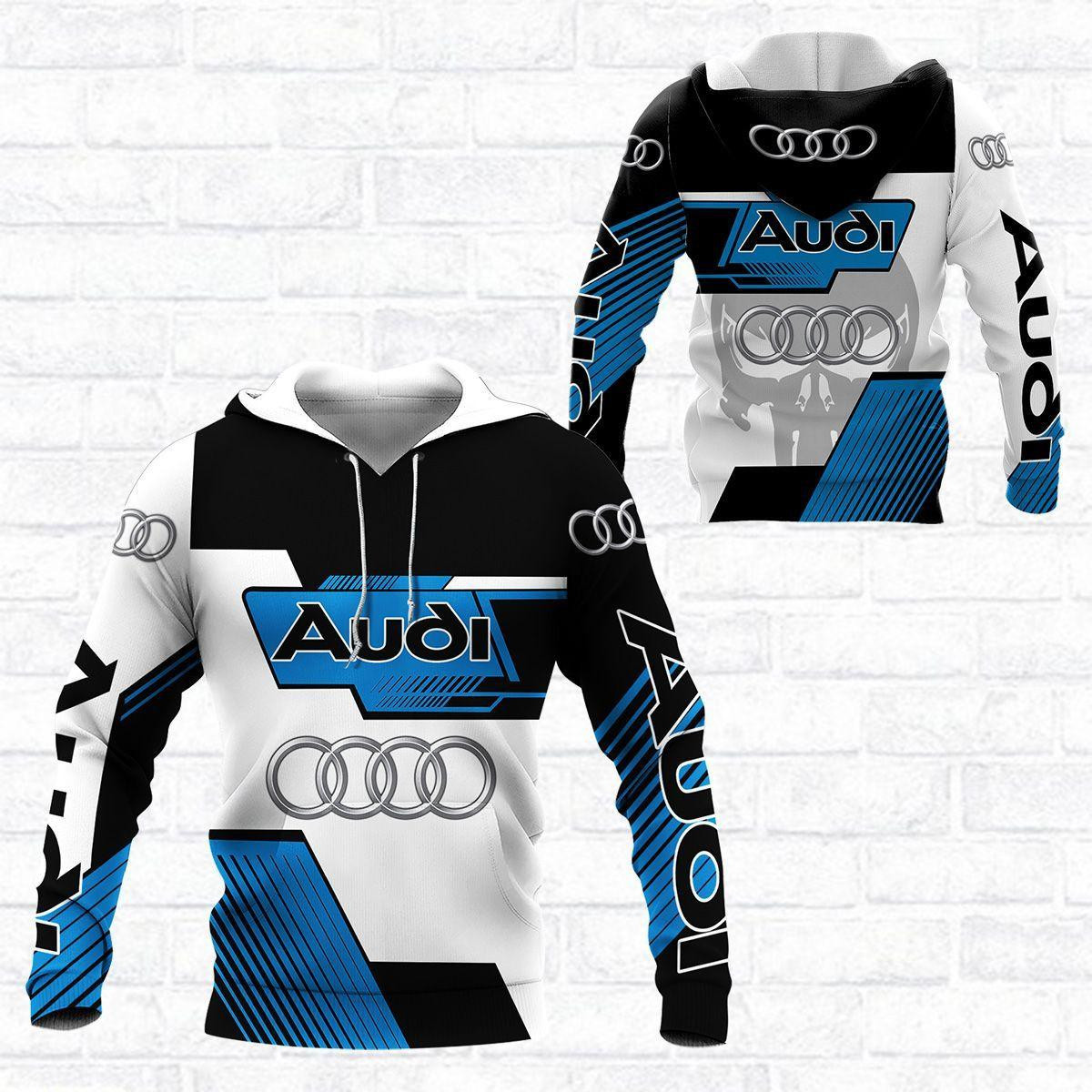 Audi Shirt Fan Gift 446 Stylist Unisex 3d Hoodie Zip Hoodie Neasalamis