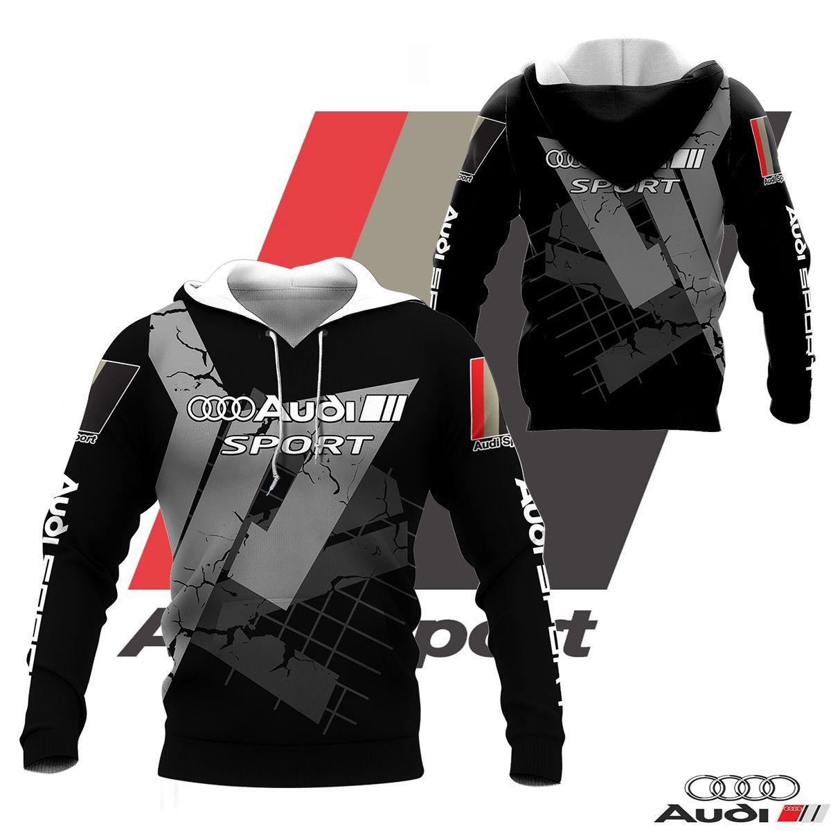 Audi Sport Luxury Car 8k263 Fan Gift 3d Zip Hoodie Ii Neasalamis