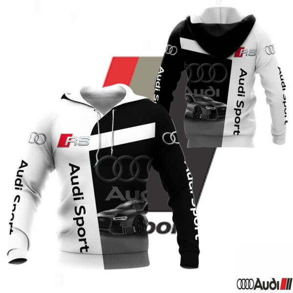 Audi Sport Luxury Car 8k307 Fan Gift 3d Zip Hoodie Ii0 Neasalamis