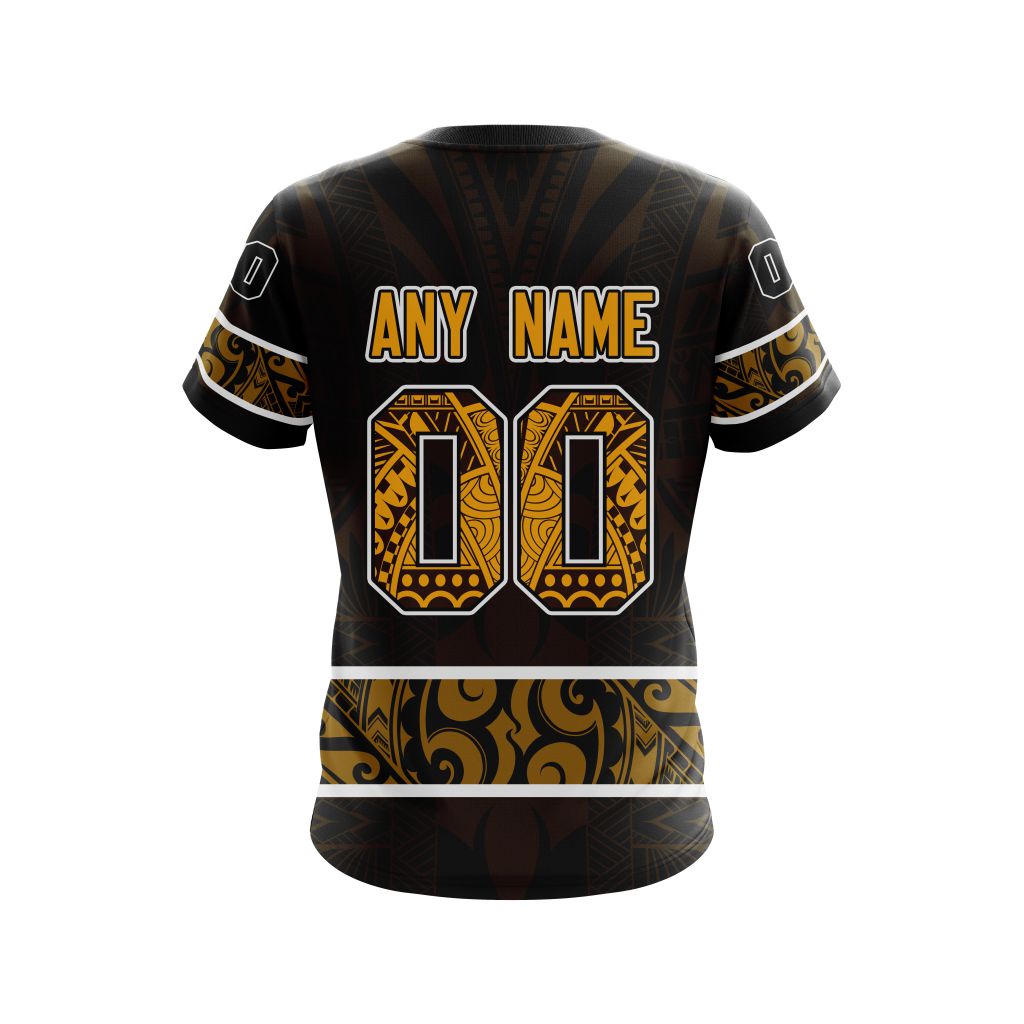 Boston Bruins Specialized Native With Samoa Culture Personalized Name And Number T-Shirt Style Neasalamis.com