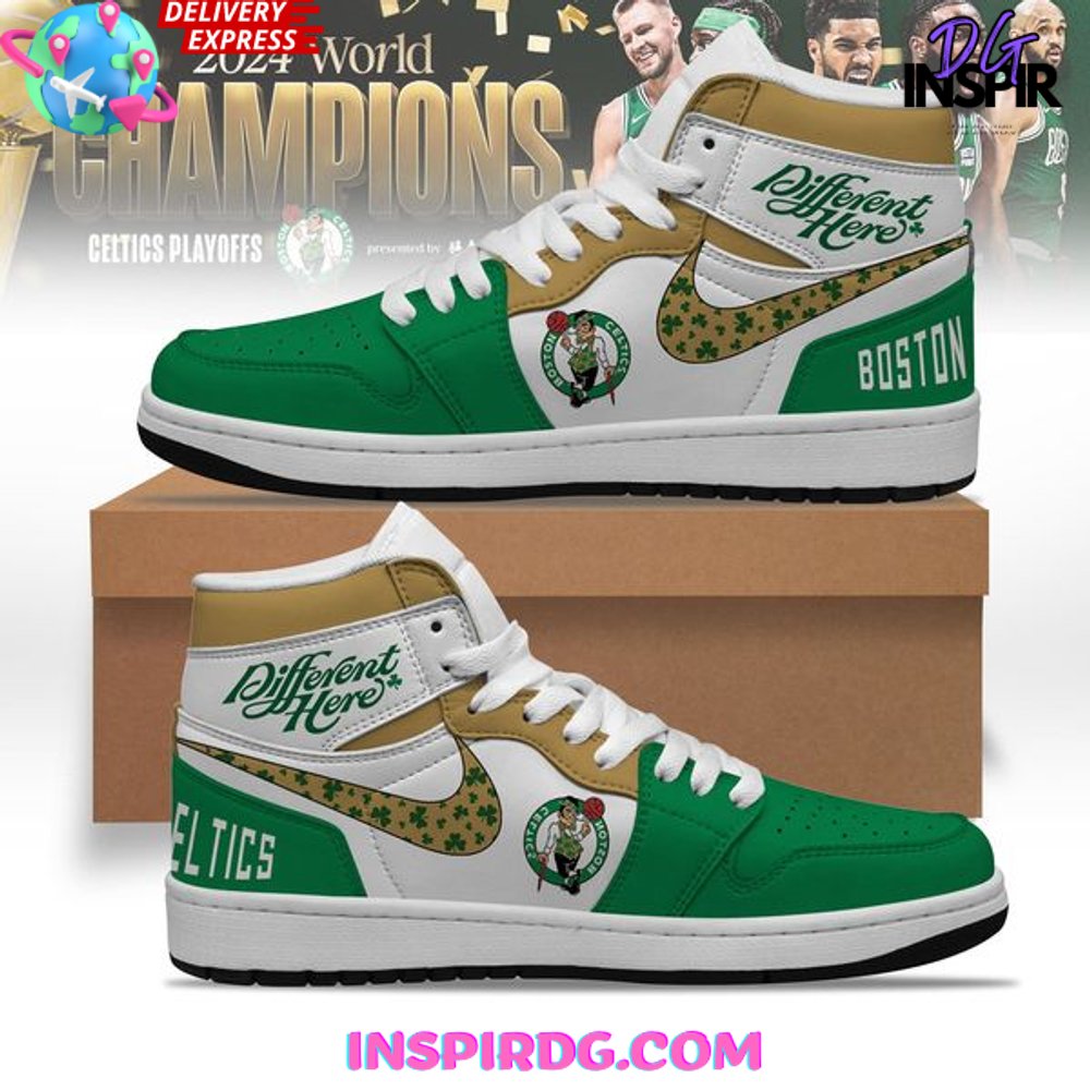 Boston Celtics AJ1 High Sneakers Shoes For Men And Women Calebmatthewhans Neasalamis