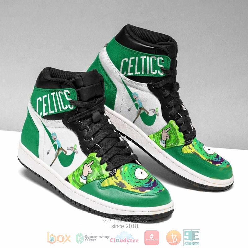 Boston Celtics NBA AJ1 High Sneakers Shoes For Men And Women Calebmatthewhans Neasalamis