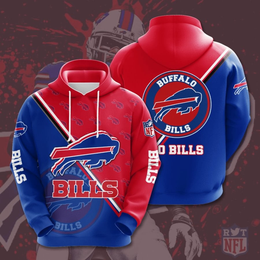 Buffalo Bills Logo NFL Football Team Hoodie Neasalamis