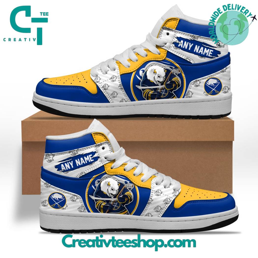 Buffalo Sabres AJ1 High Sneakers Shoes For Men And Women Calebmatthewhans Neasalamis