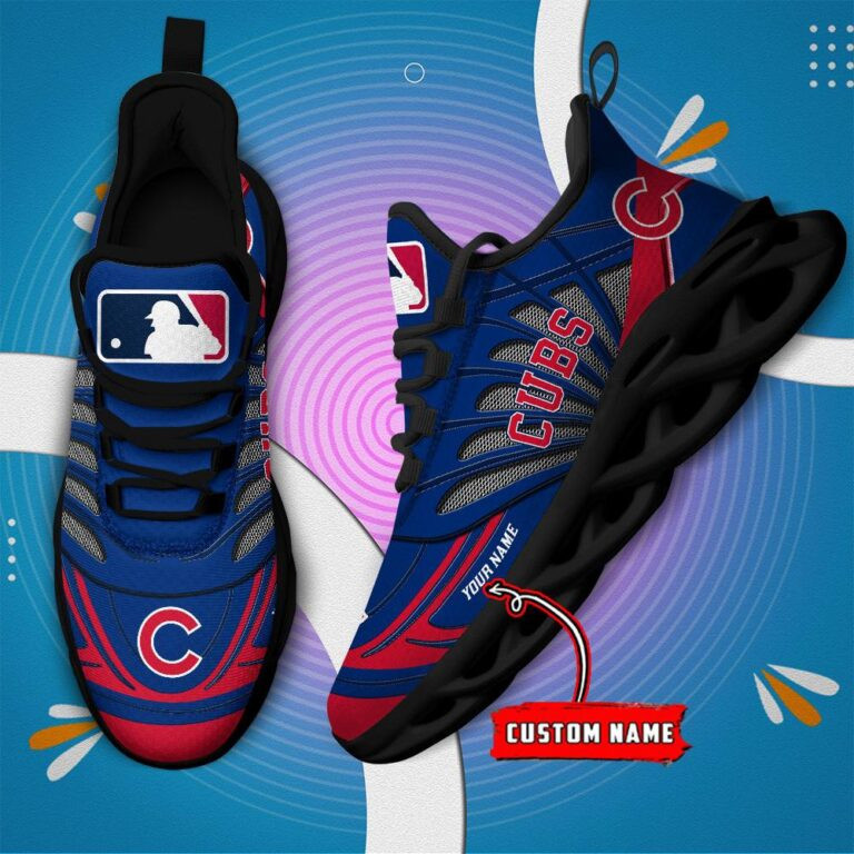 Chicago Cubs Max Soul Shoes Sneakers For Men And Women neasalamis.com