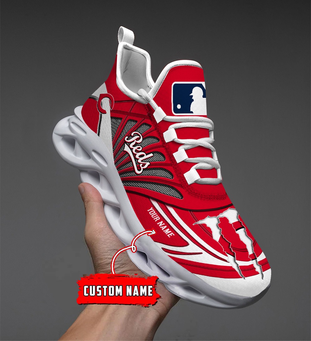 Cincinnati Reds MLB Max Soul Shoes Sneakers For Men And Women neasalamis.com