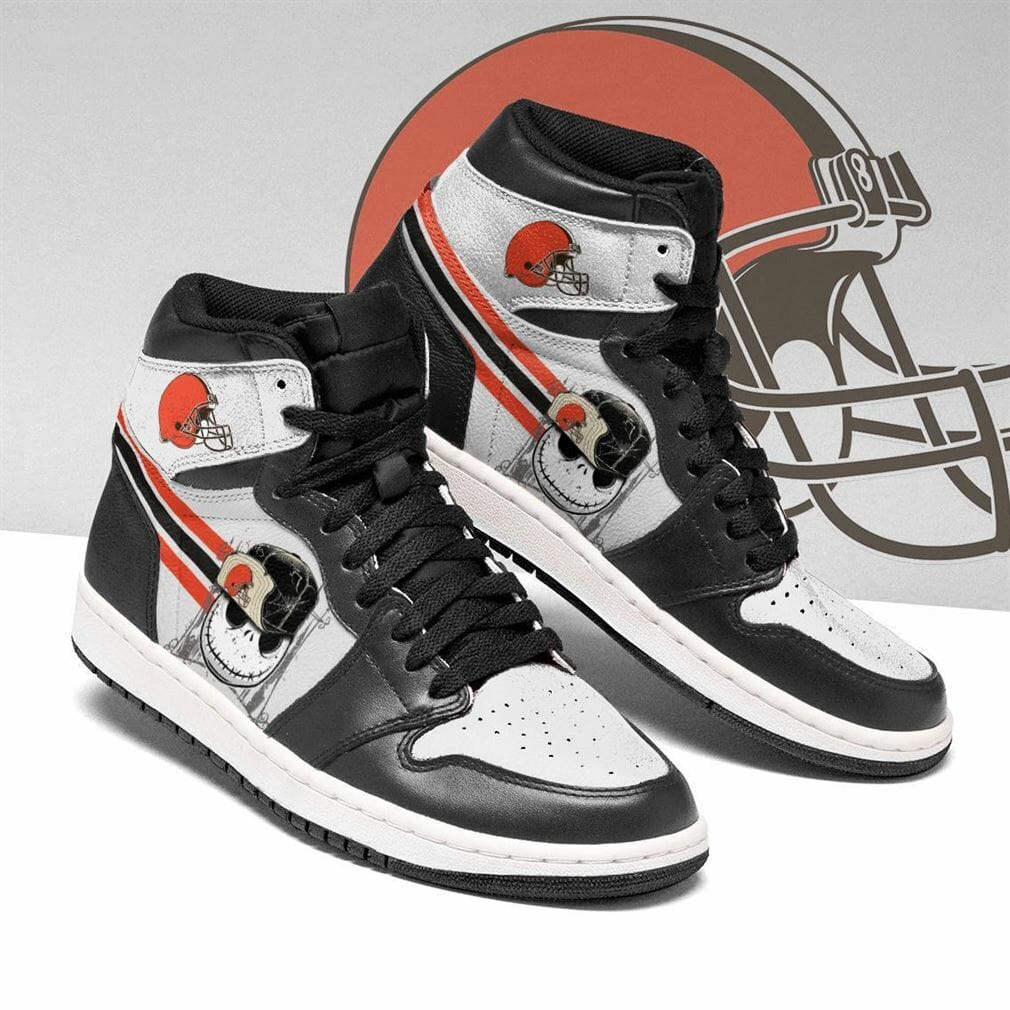 Cleveland Browns NFL AJ1 High Sneakers Shoes For Men And Women Calebmatthewhans Neasalamis