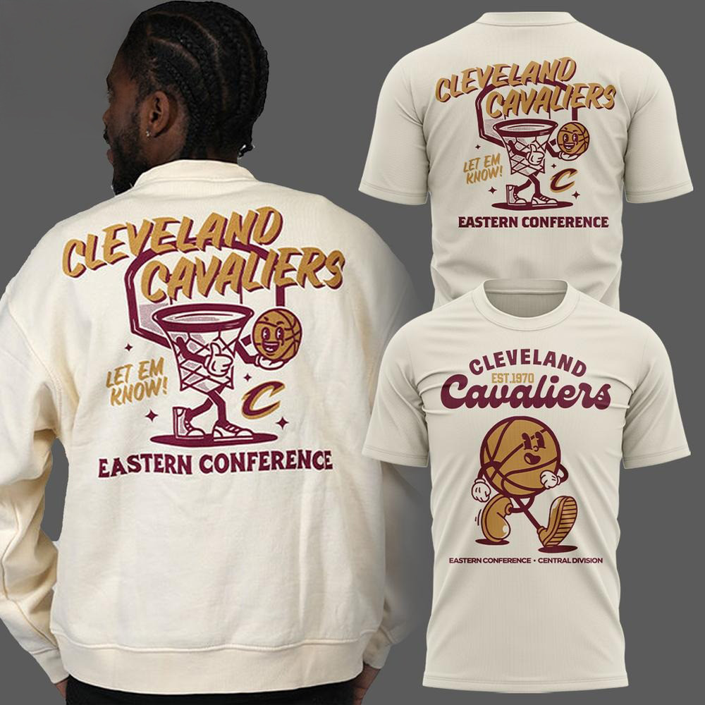 Cleveland Cavaliers Cartoon Limited Edition Shirt Gift Ideas For Basketball Lovers Neasalamis.com