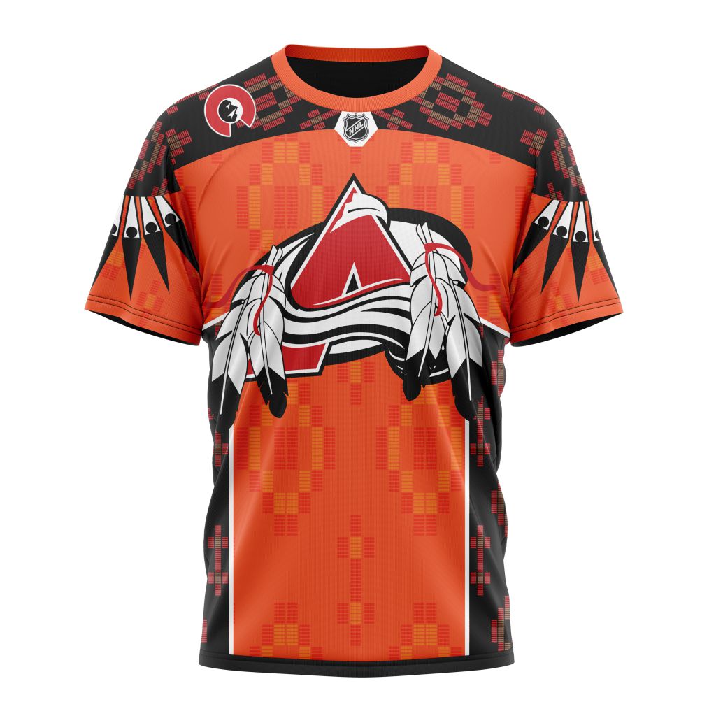 Colorado Avalanche Specialized Design Support Child Live Maters Personalized Name And Number T-Shirt Style 82726 Neasalamis.com