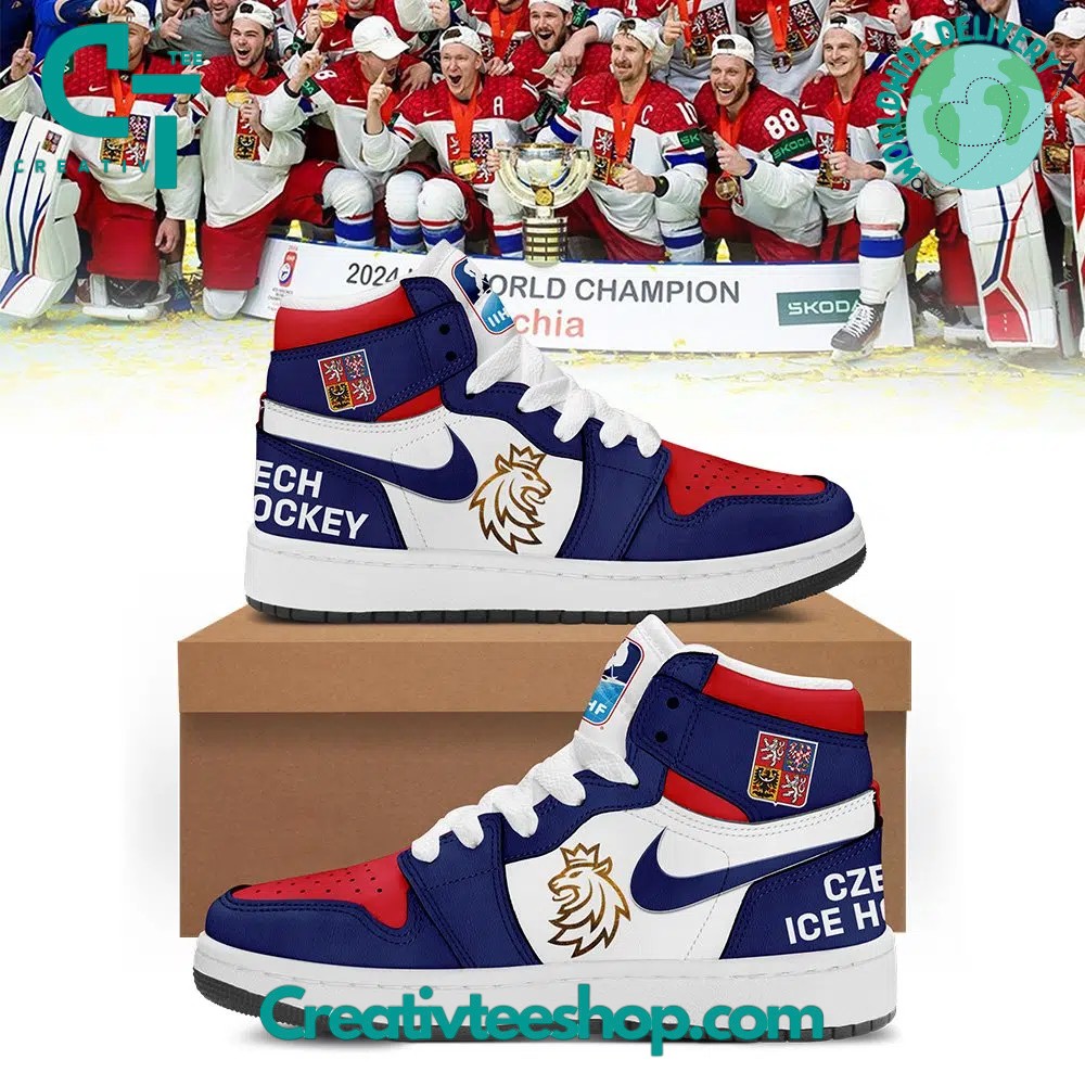 Czech Ice Hockey AJ1 High Sneakers Shoes For Men And Women Calebmatthewhans Neasalamis