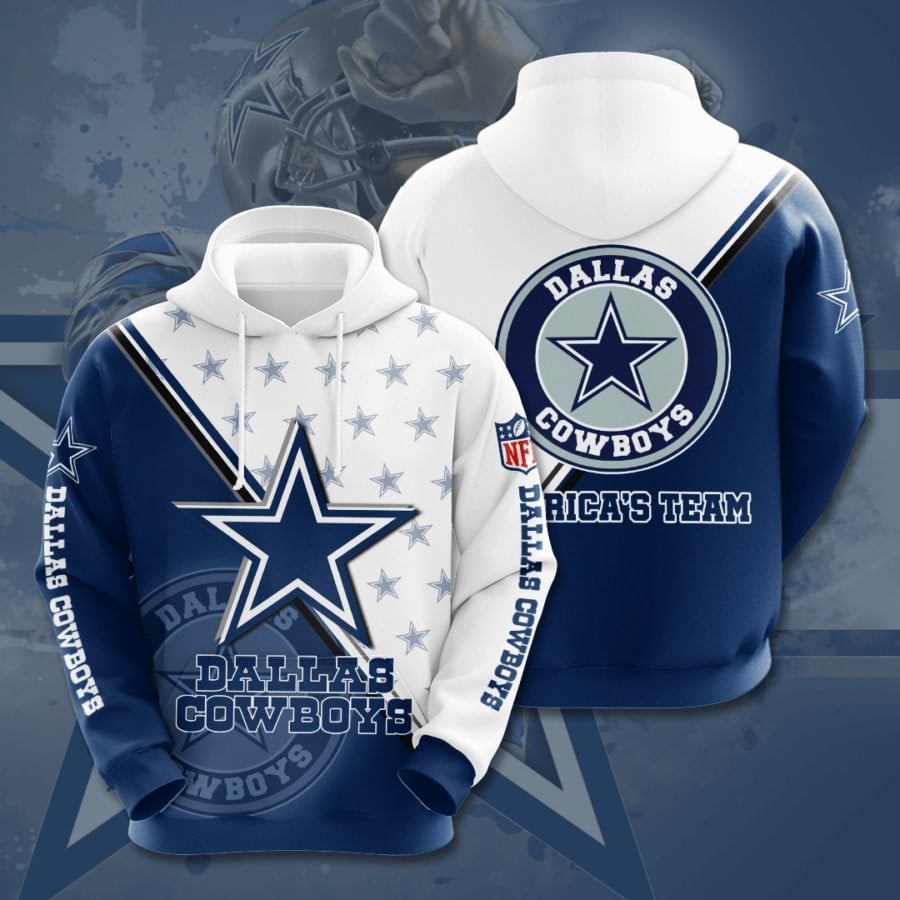 Dallas Cowboys Logo NFL Football Team Hoodie Neasalamis