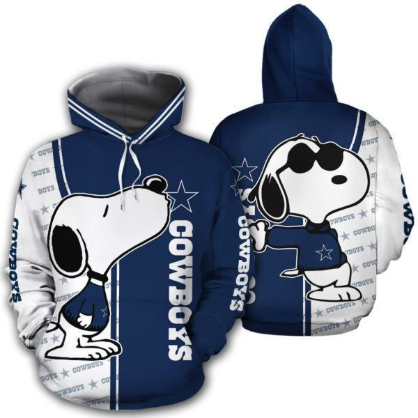 Dallas Cowboys Snoopy NFL Football Team Hoodie Neasalamis