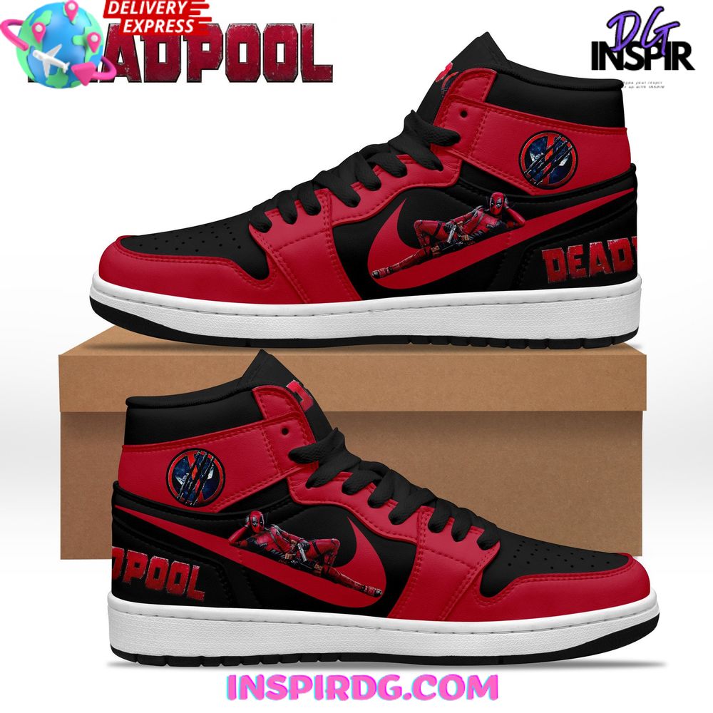 Deadpool AJ1 High Sneakers Shoes For Men And Women Calebmatthewhans Neasalamis