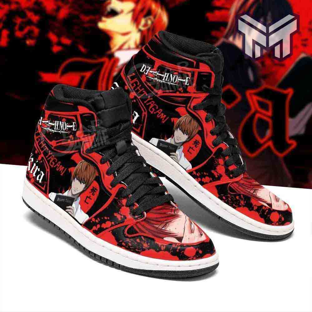 Death Note AJ1 High Sneakers Shoes For Men And Women Calebmatthewhans Neasalamis