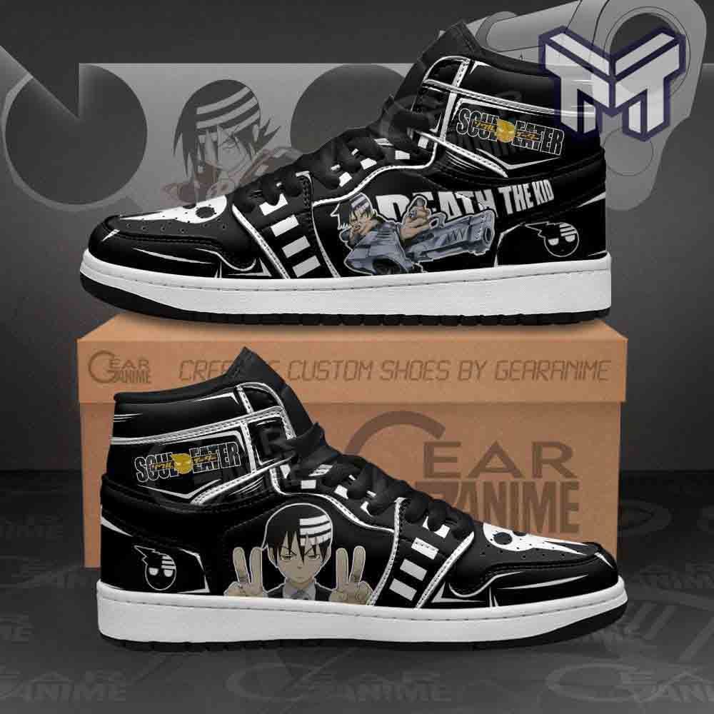 Death The Kid AJ1 High Sneakers Shoes For Men And Women Calebmatthewhans Neasalamis
