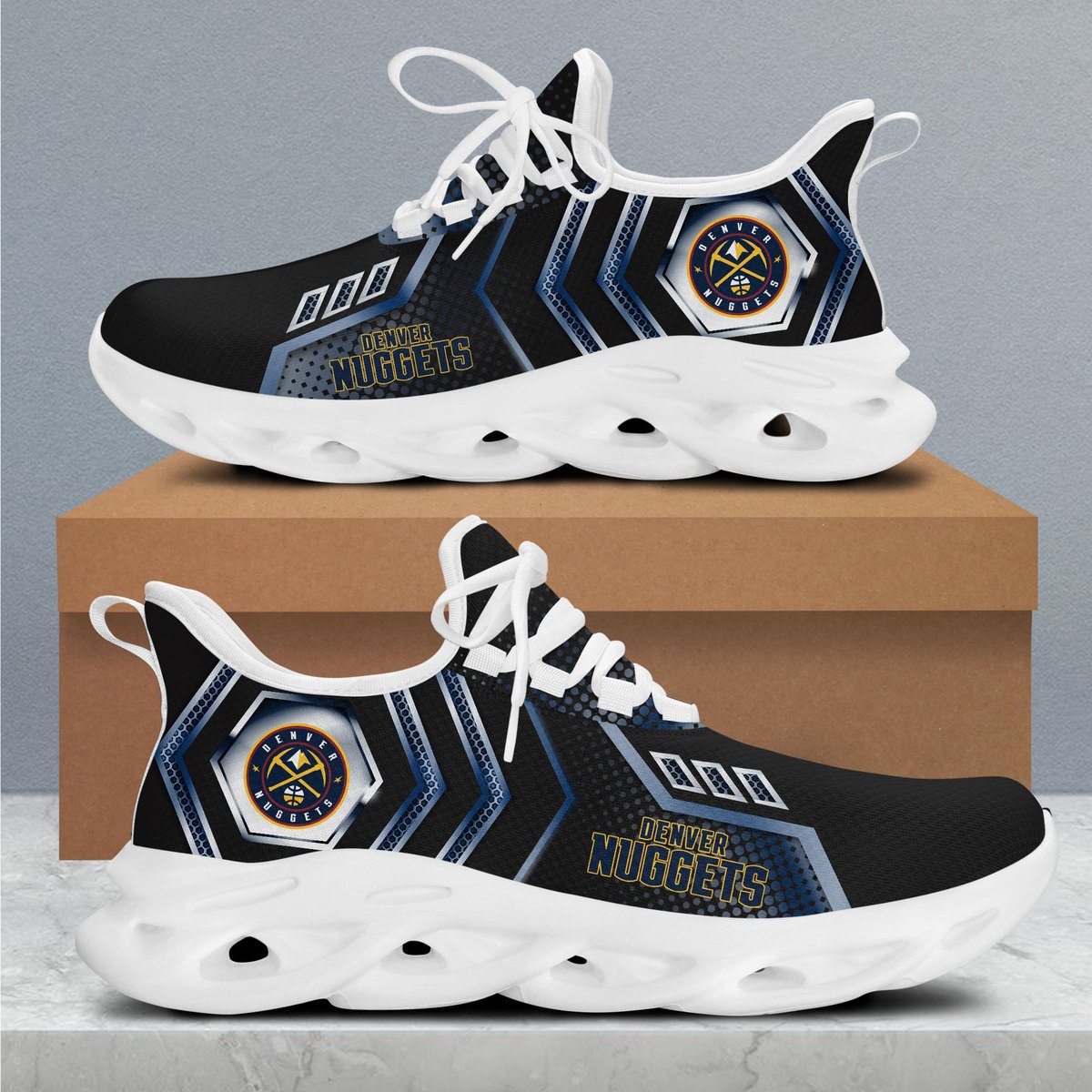Denver Nuggets Max Soul Shoes Sneakers For Men And Women neasalamis.com