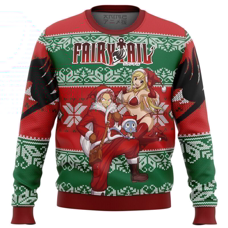 Fairy Tail Ugly Christmas Sweater Ceasalamis