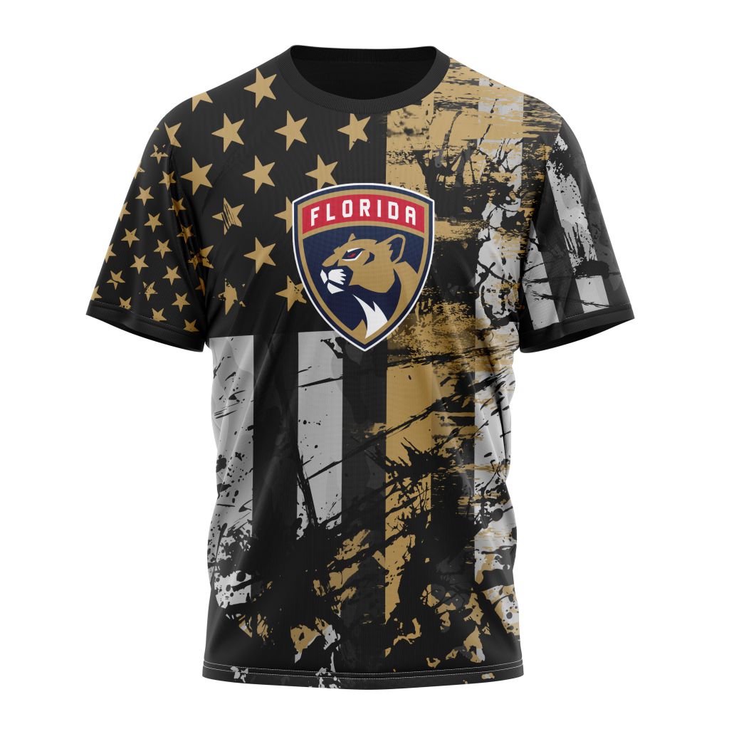 Florida Panthers Specialized Jersey For America Personalized Name And Number T-Shirt Style Neasalamis.com
