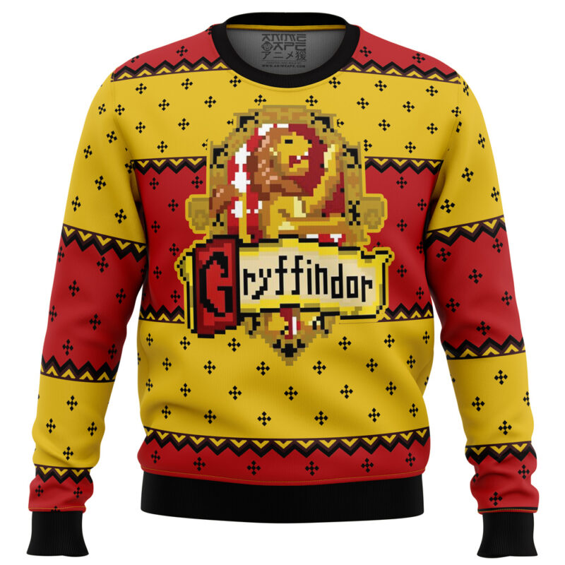 Harry Potter Gryffindor Ugly Christmas Sweater Ceasalamis