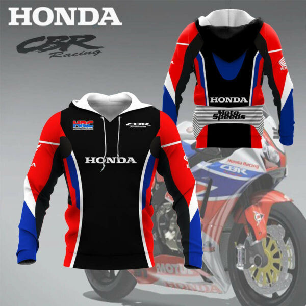 Honda Cbr Racing Shirt Fan Gift 593 Stylist Unisex 3d Hoodie Zip Hoodie Neasalamis