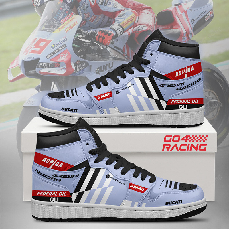 Honda Factory Racing AJ1 High Sneakers Shoes For Men And Women Calebmatthewhans Neasalamis
