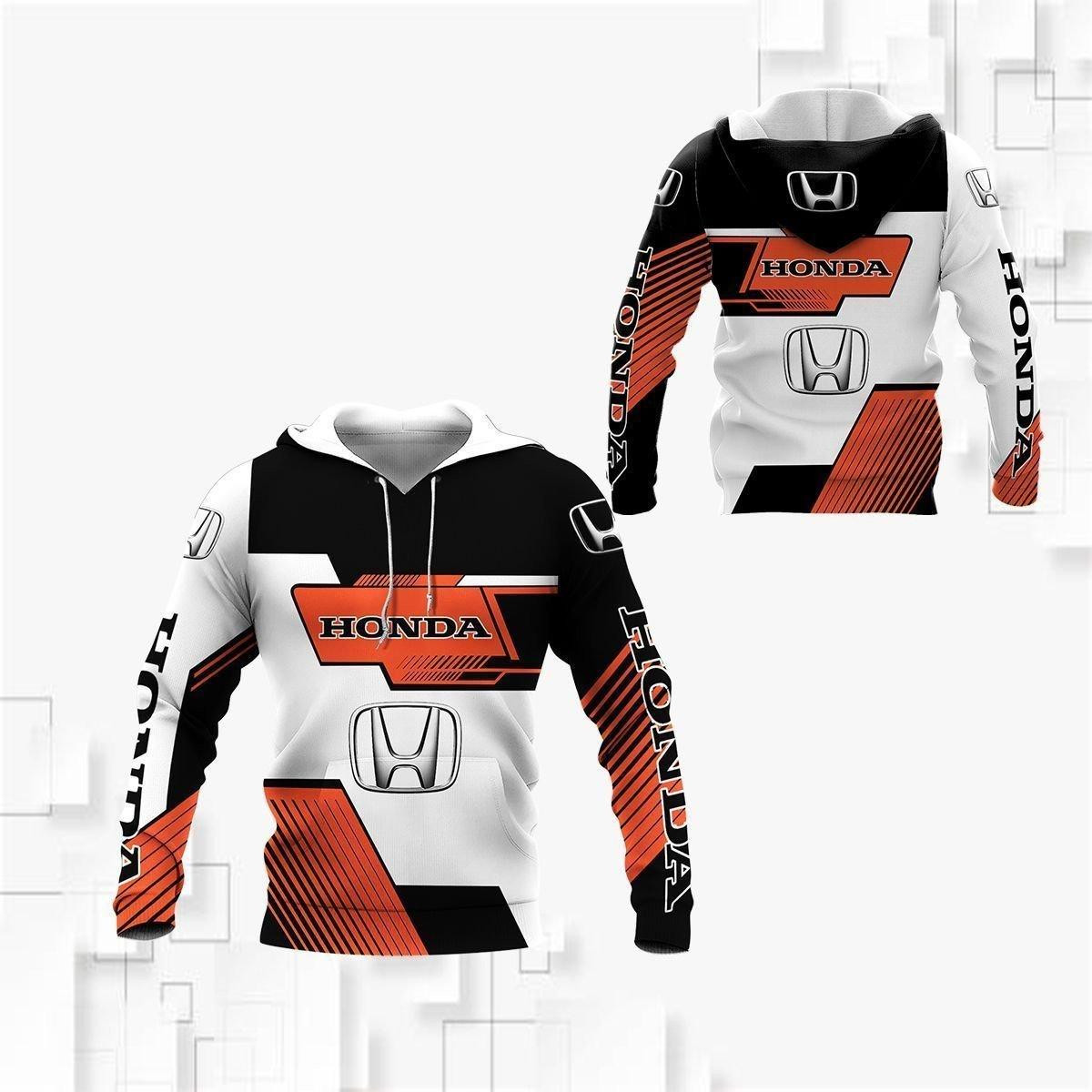 Honda Fan Gift 4 Stylist Unisex Cartoon 3d Hoodie Zip Hoodie Neasalamis
