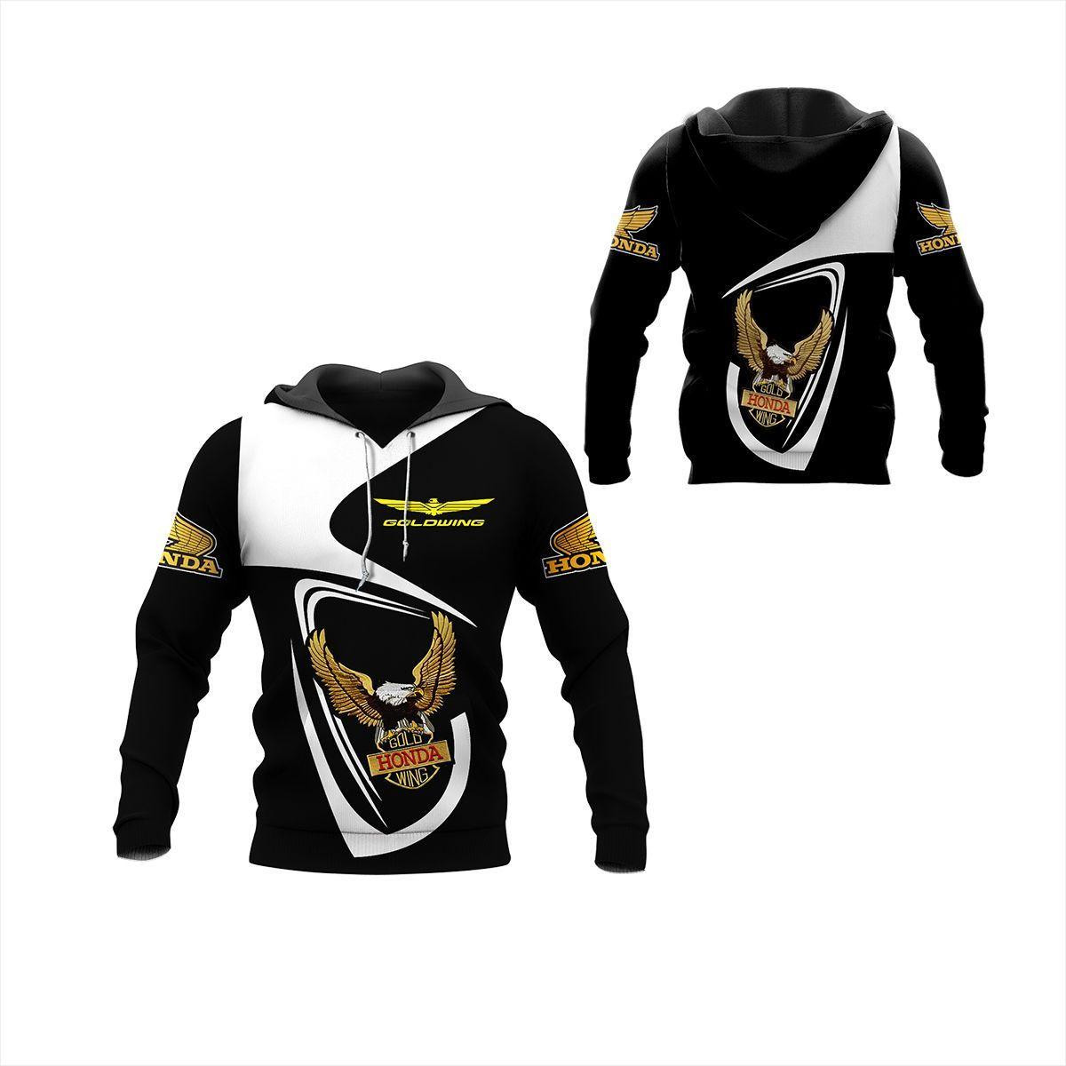 Honda Gold Wing Shirt Fan Gift 108 Stylist Unisex 3d Hoodie Zip Hoodie Neasalamis