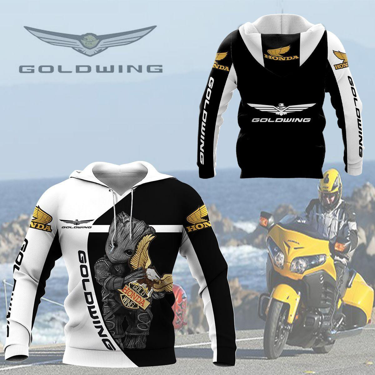 Honda Gold Wing Shirt Fan Gift 192 Stylist Unisex 3d Hoodie Zip Hoodie Neasalamis