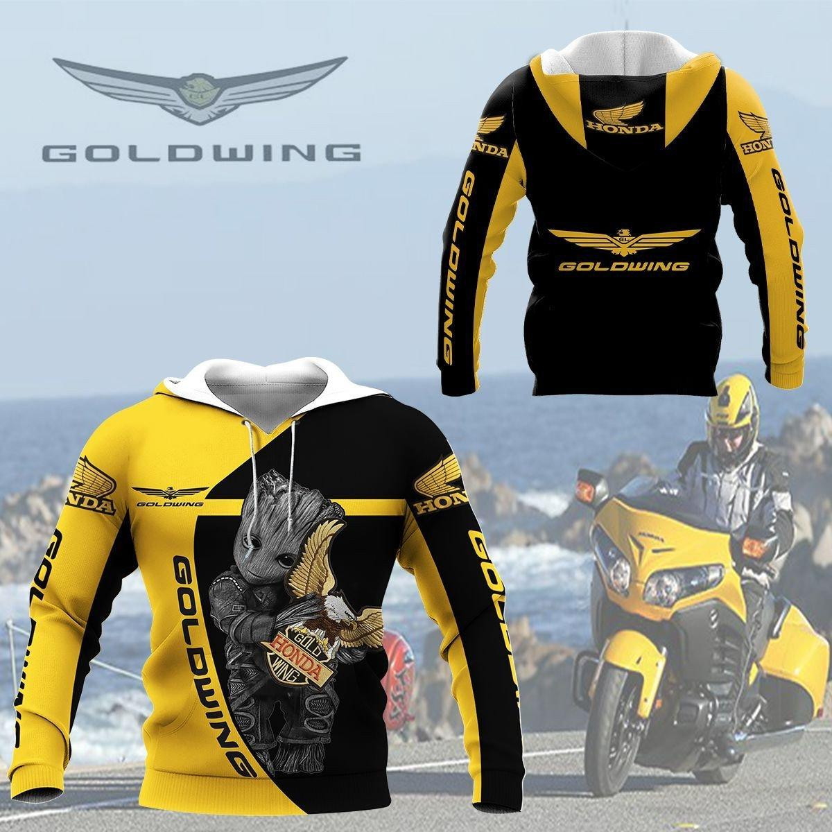Honda Gold Wing Shirt Fan Gift 194 Stylist Unisex 3d Hoodie Zip Hoodie Neasalamis