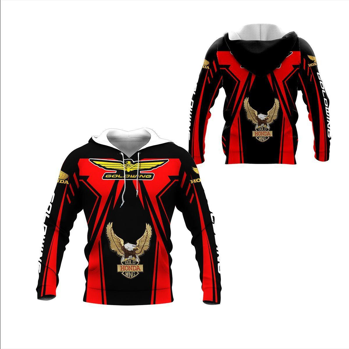 Honda Gold Wing Shirt Fan Gift 246 Stylist Unisex 3d Hoodie Zip Hoodie Neasalamis