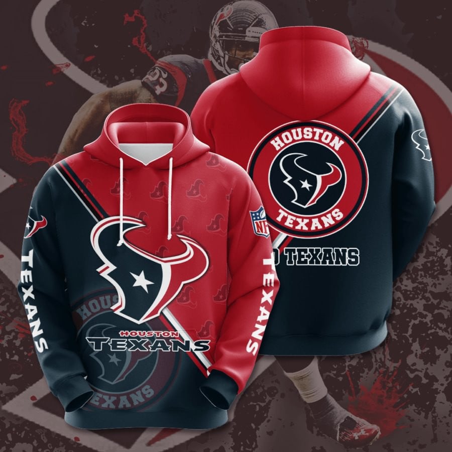 Houston Texans Logo NFL Football Team Hoodie Neasalamis
