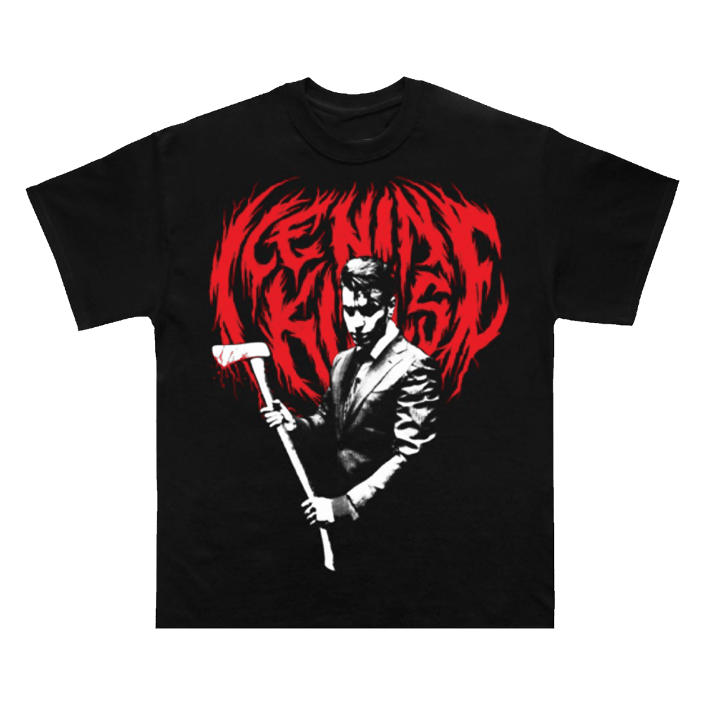 Ice Nine Kills Merch Psycho Logo T-Shirt Ice 9 Kills Band Tour Merchandise Neasalamis.com