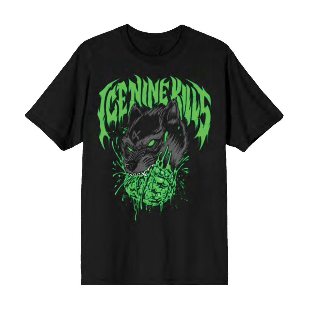 Ice Nine Kills Merch T-Shirt INK Wolf Ice 9 Kills Band Tour Merchandise Neasalamis.com