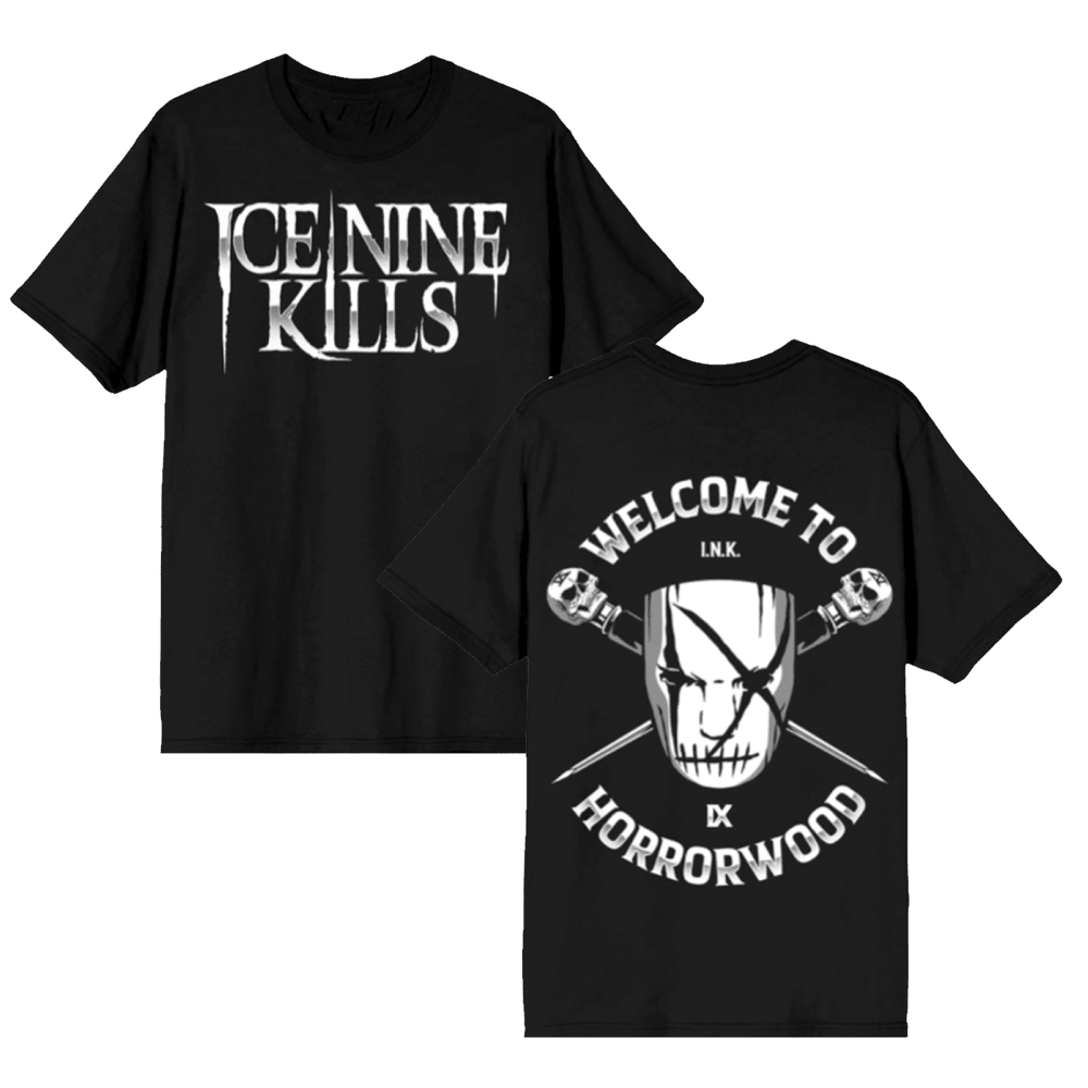 Ice Nine Kills Merch T-Shirt Welcome To Horrorwood Tee Shirt Ice Nine Kills Tour Merch Neasalamis.com