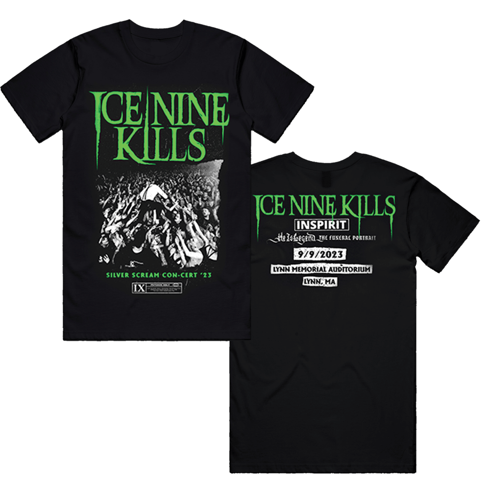 Ice Nine Kills Merch T-Shirtilver Scream Concert Tee Ice 9 Kills Band Tour Merch Neasalamis.com
