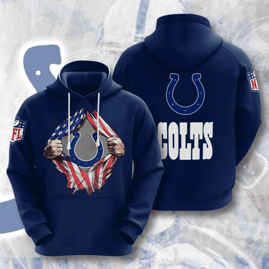 Indianapolis Colts American Football Hoodie Neasalamis