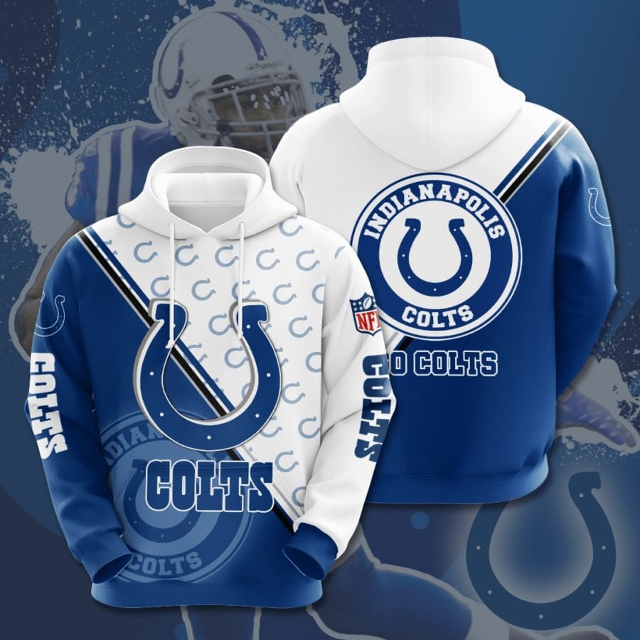 Indianapolis Colts Logo NFL Football Team Hoodie Neasalamis