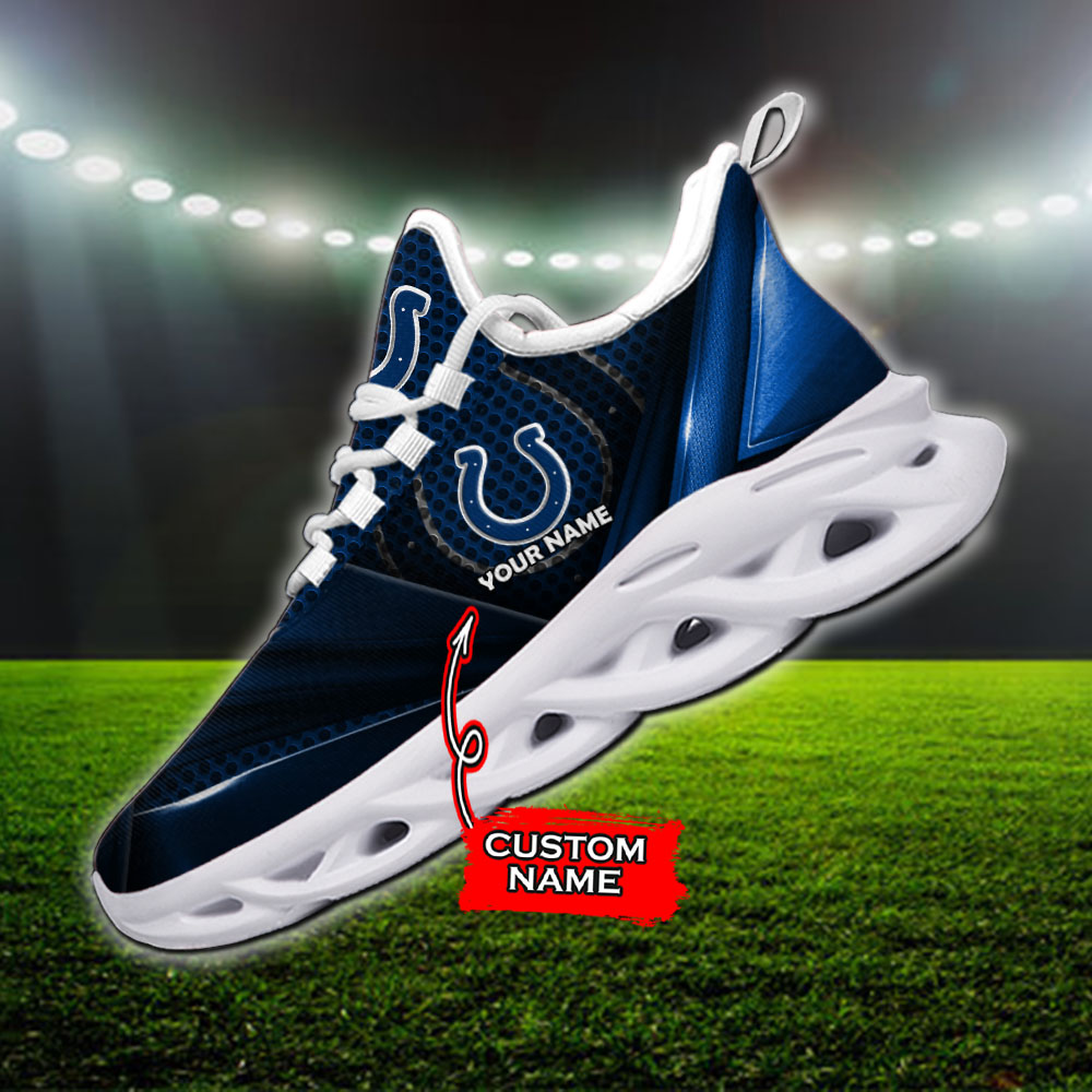 Indianapolis Colts NFL Max Soul Shoes Sneakers For Men And Women neasalamis.com