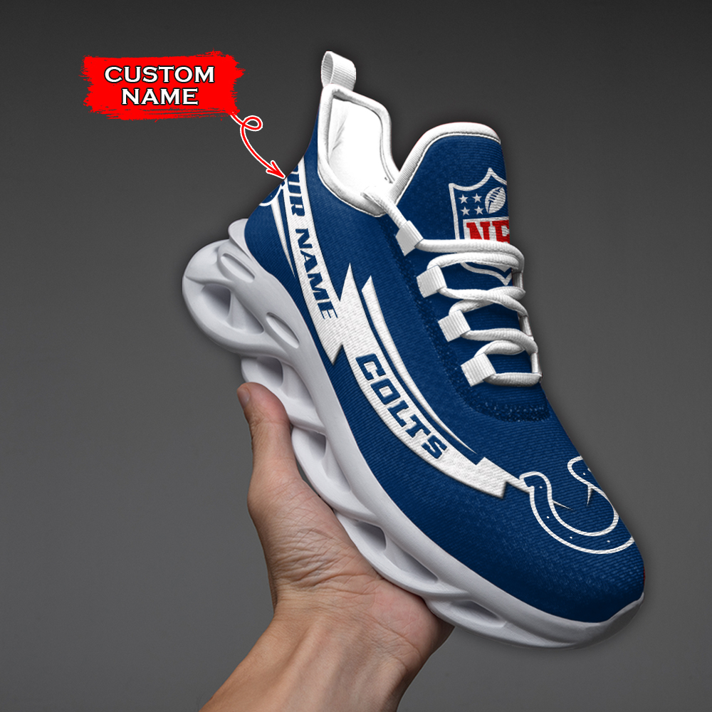 Indianapolis Colts NFL Max Soul Shoes Sneakers For Men And Women neasalamis.com
