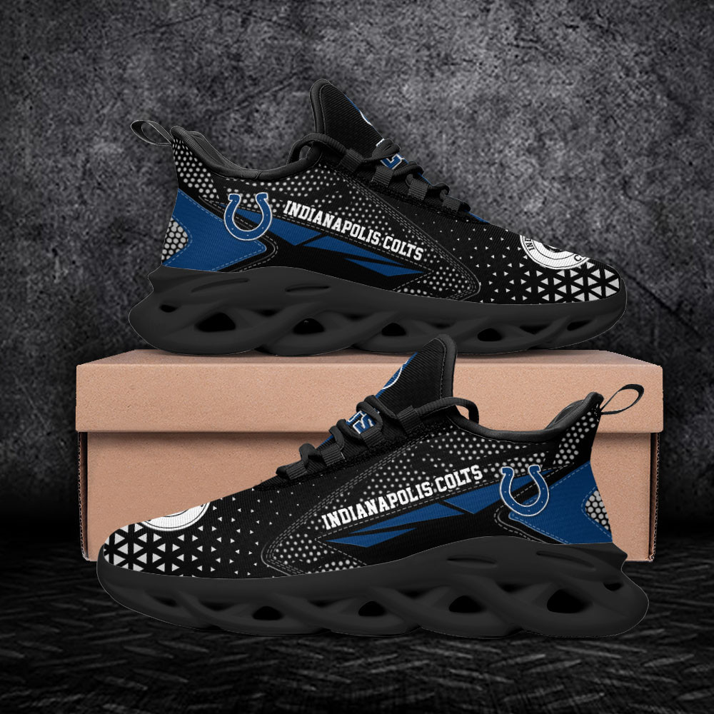 Indianapolis Colts NFL Max Soul Shoes Sneakers For Men And Women neasalamis.com