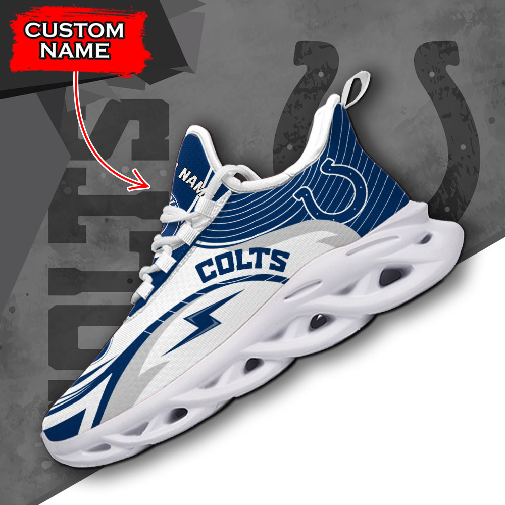Indianapolis Colts NFL Max Soul Shoes Sneakers For Men And Women neasalamis.com