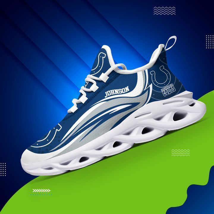 Indianapolis Colts NFL Max Soul Shoes Sneakers For Men And Women neasalamis.com