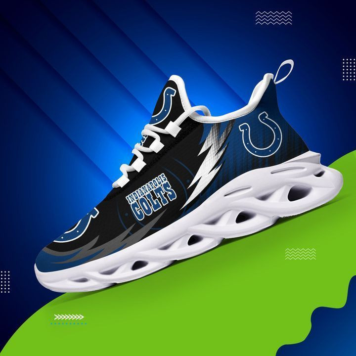 Indianapolis Colts NFL Max Soul Shoes Sneakers For Men And Women neasalamis.com