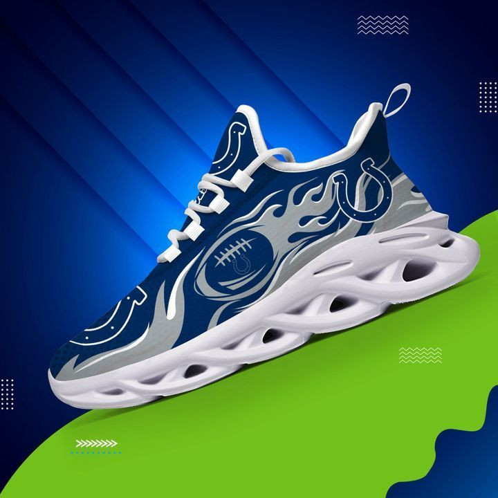 Indianapolis Colts NFL Max Soul Shoes Sneakers For Men And Women neasalamis.com